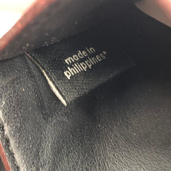 Coach Purple Flower Leather Card Wallet | Mini Size for All Occasions - Picture 6 of 7